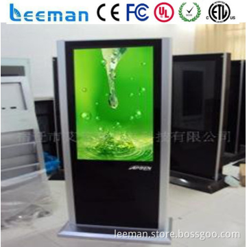 indoor touch screen monitor Leeman P8.9 SMD 55 inch digital media advertising